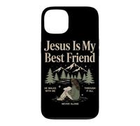 Custodia per iPhone 13 Gesù è il mio migliore amico Fede cristiana Culto religioso