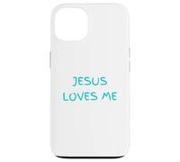 Custodia per iPhone 13 GESÙ MI AMA Abbi fede in Lui