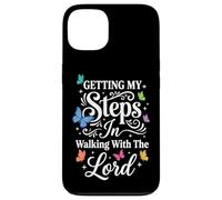 Custodia per iPhone 13 Getting My Steps In Walking With The Lord