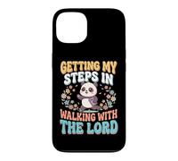 Custodia per iPhone 13 Getting My Steps In Walking With The Lord