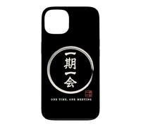 Custodia per iPhone 13 Giapponese Detto Ichigo Ichie Tea Cerimonia Mindfulness Kanji