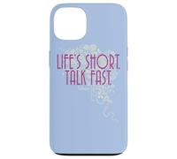 Custodia per iPhone 13 Gilmore Girls Life'S Short. Talk Fast.