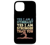 Custodia per iPhone 13 Ginnastica Sì, sono una ginnasta Sì, sono più forte di te
