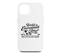 Custodia per iPhone 13 Giornata Mondiale dell'Ambiente - Keep Our Planet Green Eco Awareness