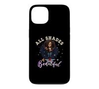Custodia per iPhone 13 Girl Empowered Afro Black Queen African Women