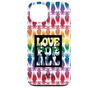 Custodia per iPhone 13 Good Luck Trolls Love For All Rainbow
