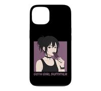 Custodia per iPhone 13 Goth Ragazza Estate Scuro Occulto Emo Anime Manga