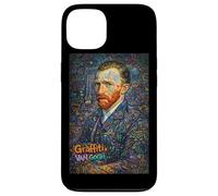 Custodia per iPhone 13 Graffiti Van Gogh Portrait - Colorful Pop Art Street Style