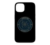 Custodia per iPhone 13 Grafico stellare della costellazione dei Gemelli della pioggia meteorica delle Geminidi