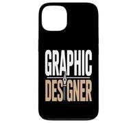 Custodia per iPhone 13 Graphic Designer Retro Tipografia Con Penna Icona