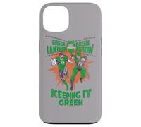 Custodia per iPhone 13 Green Lantern Keeping It Green