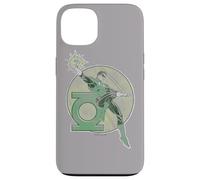 Custodia per iPhone 13 Green Lantern Retro Lantern Iron-On