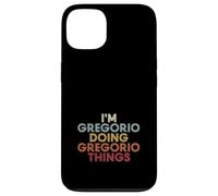 Custodia per iPhone 13 Gregorio Name Gregorio Personalized Name First Given