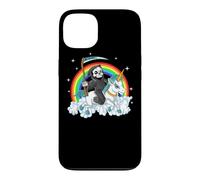 Custodia per iPhone 13 Grim Reaper Riding Unicorn | Aesthetic Pastel Goth Girls
