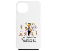 Custodia per iPhone 13 Gymnastics Mom Funny Ducks Gymnastics Mama