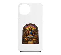Custodia per iPhone 13 Ha preso i cinque pani e i due pesci Gesù Mosaico Art