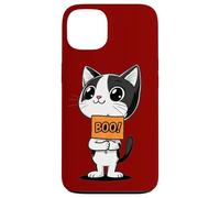 Custodia per iPhone 13 Halloween Spooky Holiday Cute Kitten Funny Cat Halloween