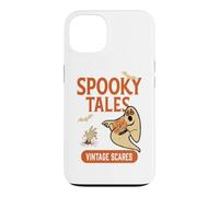 Custodia per iPhone 13 Halloween Spooky Tales Fantasma Vintage Spaventure