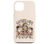 Custodia per iPhone 13 Hanging With My Gnomies On Easter Day Unique Spring Gnome