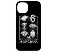 Custodia per iPhone 13 Harry Potter Horcrux Symbols