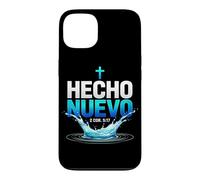 Custodia per iPhone 13 Hecho Nuevo Battesimo Acqua Español Christian Spanish Faith