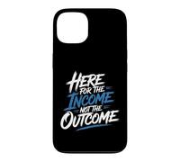 Custodia per iPhone 13 Here For The Income Not The Outcome Employee Mindset -