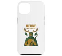 Custodia per iPhone 13 Herne the Hunter English Woodland Spirit Folklore Design