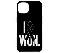 Custodia per iPhone 13 Ho indossato la consapevolezza del melanoma del nastro nero