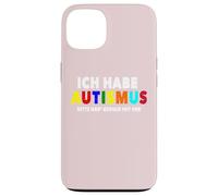 Custodia per iPhone 13 Ho l'autismo Bitte habe Geduld mit mir