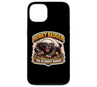 Custodia per iPhone 13 Honey Badger The Ultimate Badass Cool Animal Lover Citazione Fan