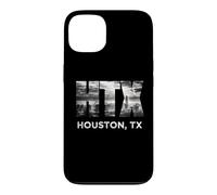 Custodia per iPhone 13 HTX City of Houston Skyline Art Downtown Texas Souvenir Gift