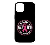 Custodia per iPhone 13 Husband Of A Warrior Breast Cancer Awareness