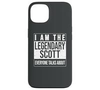 Custodia per iPhone 13 I am the leggendary shirt, idea regalo per Scott