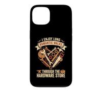 Custodia per iPhone 13 I Enjoy Long Romantic Walks Through the Hardware Store