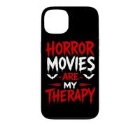 Custodia per iPhone 13 I film horror sono la mia terapia Halloween spettrale
