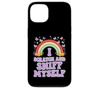 Custodia per iPhone 13 I GRAFO E SNIFF MYSELF Divertente Adulto Umorismo Arcobaleno