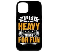 Custodia per iPhone 13 I Life Heavy Things per divertimento