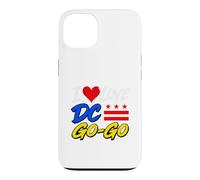 Custodia per iPhone 13 I Love DC Go-Go Music Washington Distretto di Columbia Pride