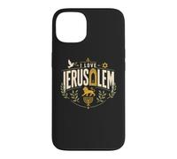 Custodia per iPhone 13 I Love Gerusalemme Israele Ebraica Ebraica Art