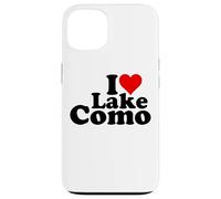 Custodia per iPhone 13 I LOVE HEART LAKE COMO LOMBARDIA ITALIA