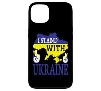 Custodia per iPhone 13 I Stand With Ukraine - Love Stop War - Ucraina Mappa