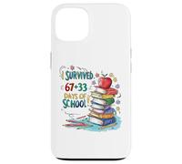 Custodia per iPhone 13 I Survived 67 + 33 (100) Days of School 67 Meme Kids