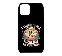 Custodia per iPhone 13 I Think I Will Cause Problems On Purpose Chaos Vibe -