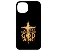 Custodia per iPhone 13 I’ve Read The Final Chapter God Wins Christian Faih Cross