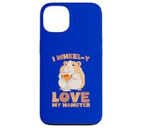 Custodia per iPhone 13 I Wheel-y Love My Hamster Cute Pet Lover Citazione