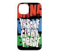 Custodia per iPhone 13 ICP Bang Pow Boom Hatchetman Distressed Logo Horror Rap