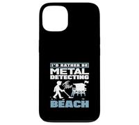 Custodia per iPhone 13 Id piuttosto essere metal detecting al Beach Hobby