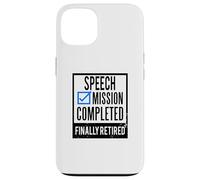 Custodia per iPhone 13 Idea regalo pensionamento Discorso in pensione