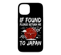 Custodia per iPhone 13 If Found Please Return Me To Japan Travel Cultura giapponese