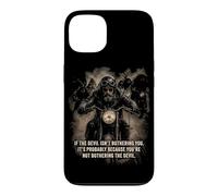 Custodia per iPhone 13 If The Devil Isn't Bothering You... Men Christian Motorcycle